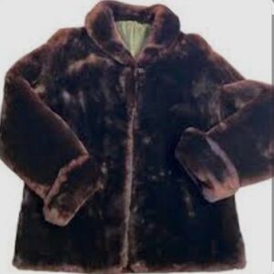 Vintage Fur Mouton Lamb KerryBrooke Sears Roebuck Jacket